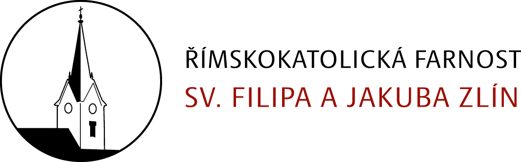 Logo Farní knihovna - Římskokatolická farnost sv. Filipa a Jakuba Zlín